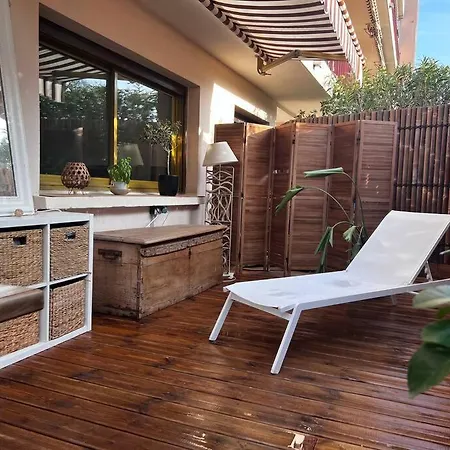 Апартаменты 4 Pieces Climatise, Dependance, Double Terrasse, Jardin, Centre Cannet Ле-Канне