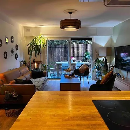 4 Pieces Climatise, Dependance, Double Terrasse, Jardin, Centre Cannet Апартаменты Ле-Канне