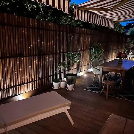 4 Pieces Climatise, Dependance, Double Terrasse, Jardin, Centre Cannet Апартаменты *