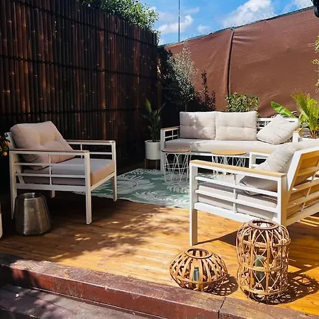 4 Pieces Climatise, Dependance, Double Terrasse, Jardin, Centre Cannet Апартаменты Ле-Канне