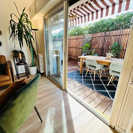 Apartman 4 Pieces Climatise, Dependance, Double Terrasse, Jardin, Centre Cannet Le Cannet